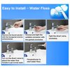 Water Flosser for Family Use 3 Jet Tips & 3 Toothbrush for Faucet & Shower, Oral Irrigator Non-Electric Safety , Dental Oral Care Tooth Cleaning
