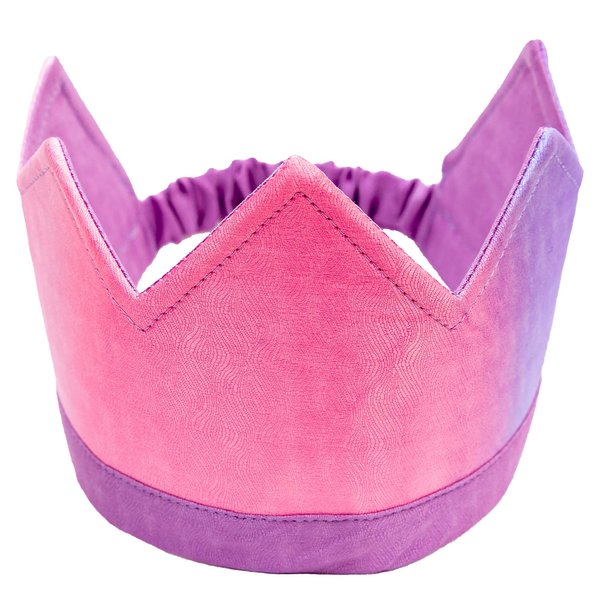 Sarah's Silks Blossom 100% Silk Crown with Elastic Headband to Dress up as a Prince, Princess, Queen or King | Montessori Toy for Children Perfect for Imaginative Play