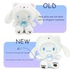 COAQAC Kawaii Cartoon White Bear Cross-Dressing Series Plush,Soft Plush Doll Cute Soft Toys, Plush Pillow Stuffed Animals Toy Birthday Gifts for Girls Kids (White Bear-D, 7.8in)