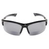 Incredible Bargains Cougar FS2 Sport Wrap Bifocal Safety Reading Glasses (Black +3.00)