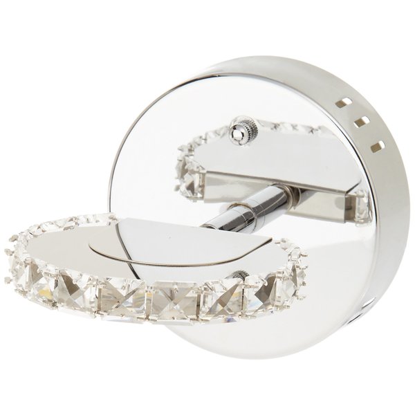 Elk Lighting 54000/1 Spiva Collection 1 Bath Light Fixture, Polished Chrome
