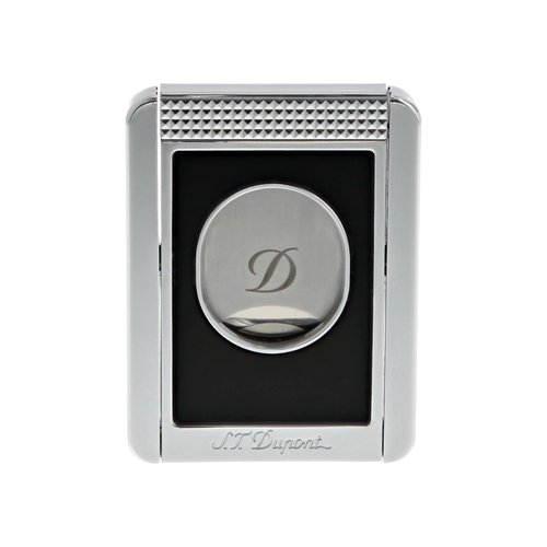 S.T. Dupont 003415 S.T. Dupont Cigar Cutter Stand, Black & Chrome, 2.5 x 1.9 x 0.2 inches (64 x 48 x 7 mm)