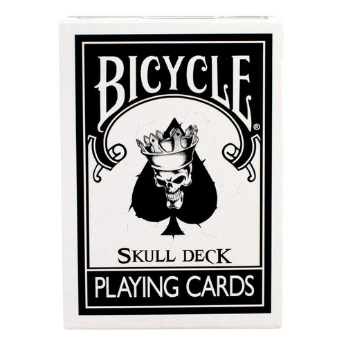 Bicycle Skull Deck Playing Cards with 4 Bonus Magic Cards