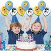 42pcs Octon Birthday Party Supplies Pack Includes，Banner Cake Topper Blackdrop,Balloons for Octon party supplies