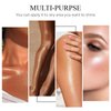 KYDA Body Luminizer, Waterproof Moisturizing and Glow Illuminator For Face & Body, Radiance All In One Makeup, Body Highlighter, 1 Fl.Oz, Rose Gold