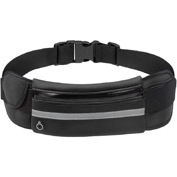 Armear Travel Belt Money Waist Pack - Hidden Waterproof Anti Theft Passport Security Fanny Pouch Wallet for Running Men Women