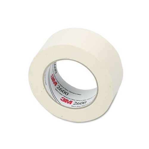 MMM260048A Economy Masking Tape, 2" x 60 yards, 3" Core, Cream