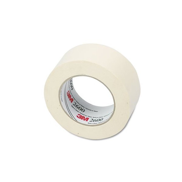 MMM260048A Economy Masking Tape, 2" x 60 yards, 3" Core, Cream