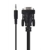 Belkin Micra Digital Laptop to TV VGA Audio Video Cable - F3S007-10 - 10 Feet