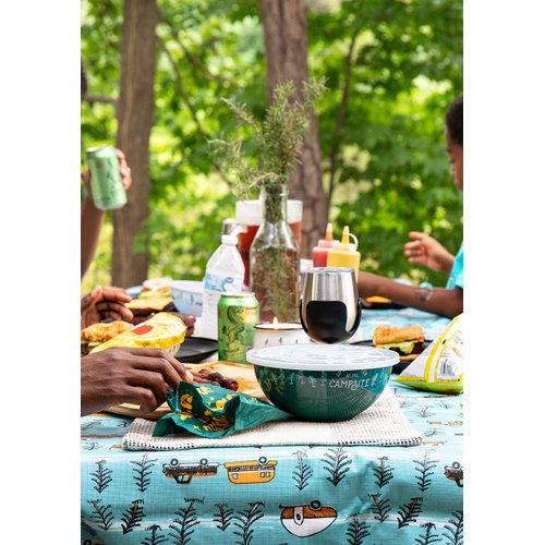 Camco Life is Better at the Campsite Paper Napkins |Dark Green | 6 1/2" x 6 1/2" | 30 count (53495)