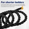 GRONGU Extension Ladder Rope Replacement Compatible with Werner AC30-2 Extension Ladder Replacement Ropes Part Accessories for All Extension Ladders Up to 40 Foot with Single Pulley - 1 Pack