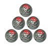 GOLTERS Skull Golf Ball Marker(Black Pirate)