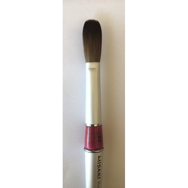 Misaki CRIMPED 100% Kolinsky Arcylic Nail Brush (Crimped 22)