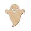 Ghost Wood Cutouts for crafts, Laser Cut Wood Shapes 5mm thick Baltic Birch Wood, Multiple Sizes Available