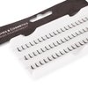 Knot Free Cluster Lashes Kit With Everlasting Eyelash Glue - Short, Medium, Long Eyelash Extensions.