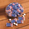 USA American Flag Wrapped Buttermints (108 mints) Fourth of July Patriotic Candy