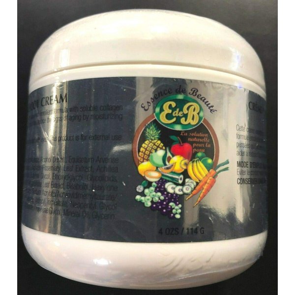 Essence de Beaute Collagen + Vitamin E Face & Body Cream, 4oz