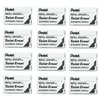 Pentel of America, Ltd. : Eraser Refills,For Twist Erase Series and Side FX, 3/PK, WE -:- Sold as 12 Packs of - 3 - / - Total of 36 Each