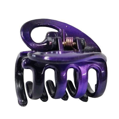 5 Pcs Small Hair Claw Clips 1.4 Inch Non Slip Hair Strong Catch Plastic Barrettes 5 Color Jaw Hair Clamps Clip Up and Ponytail Hold Fashion Styling Accessories for Girls Women