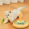 Interactive Automatic Cat Toy for Indoor Cats/Kittens, 3 in 1, Spinning Feather Cat Toy, Rolling Ball Cat Toy Track, Cat Feather Toy, Perfect for Cats of All Ages, Sizes and Breeds