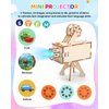Poraxy STEM Science Kits for Kids Ages 8-10-12, 5 Set 3D Wooden Puzzles, Toys for Ages 8-13, DIY Educational Science Building Kits Crafts, Birthday Gifts for Boys and Girls 8 9 10 11 12 13 Year Old
