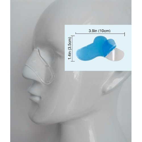 Organic Deal 5-Pack CPAP Nose Mask Pads - Prevent Nose Bridge Soreness, Skin Red Marks or Irritation Caused by Your CPAP Mask - CPAP Nose Gel Pads - CPAP Nasal Gel Pads - CPAP Mask Nose Pads