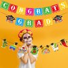 Mexican Graduation Party Decorations 2024, Fiesta Theme Congrats Grad Banner Class of 2024 Garland, College High School Senior Taco Bout A Grad Graduate Party Decoration