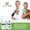 Lillian Ruff Calming Oatmeal Pet Shampoo for Dry Skin & Itch Relief with Aloe & Hydrating Essential Oils - Replenish Moisture & Deodorize - Gentle Dog Shampoo for Normal/Sensitive Skin (16oz & Brush)