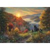 Cobble Hill 1000 Piece Puzzle - New Day - Sample Poster Included