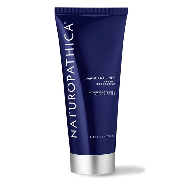 Naturopathica Manuka Honey Creamy Body Lotion, Rich and Fast-Absorbing Body Moisturizer, Body Lotion for Dry Skin, 8.4 fl oz