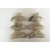 Generic One random marbled beige white black gray acrylic hair claw clip