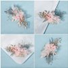 1 Pc comb flower hair accessories bridal headpiece hair decorations Flower Hair Decor Hair Accessory Exquisite Headwear Handmade Hair Decor alloy Fashion bride hairpin