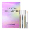BIOKUSY 3 Pack Multichrome Liquid Eyeshadow, Chameleon Metallic Color Shifting, One-Swipe Coverage, Quick-Drying & Waterproof, Holographic Glitter Shimmer Eye Shadow Makeup Set (3 Pack Gift Kit)