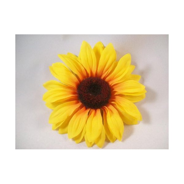 Sunflower Hair Clip 4.5 Inches