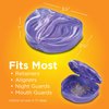 Practicon Marble Retainer Cases, Clear Aligner Case, Dental Orthodontic Retainer Boxes, Mouth Guard Holder, 6 Pack