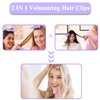 Volumizing Hair Clips, Amreich Hair Clips for Volume, Volume Clips for Roots, Hair Curler for Bangs, Hair Rollers with Sponge Clips for Volume Roots