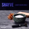 URBAN SOMBRERO ShayVe Shaving Bowl for Shaving Soap & Cream — Granite Shave Bowl For Shaving Soap & Cream — Exquisite Heat Insulated Wet Shaving Kit Addition (Black)