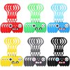 Jadive 48 Pcs Video Game Party Favors Game Controller Keychains Gamer Birthday Party Supplies Video Game Pendant Ornament for Christmas Kid Boy Girl Gift Souvenir Reward Goodie Bag Fillers, 6 Colors