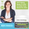 Pink Madison Dark Spot Corrector Best Age Spot Remover Treatment for Face Hands Body Circle 4 Ounce Cream