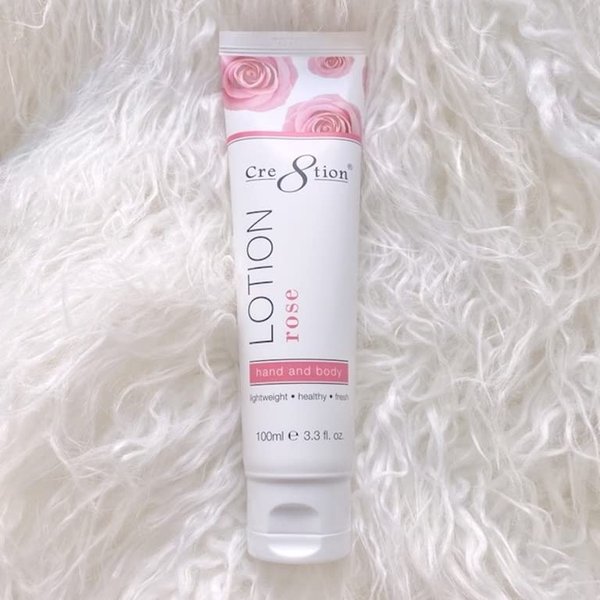 cre8tion body lotion 100ml , rose scent