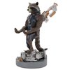 Exquisite Gaming: The Guardians of The Galaxy: Rocket Raccoon - Original Gaming Controller & Phone Holder, Device Stand, Cable Guys, Licensed Figure