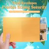 Poever 6x9 Catalog Envelopes 100 Pack Small Envelopes Brown Kraft Self Seal Security Mailing Envelopes for Documents, Cards, Photos, Office, Business