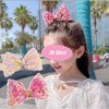6pcs Kawaii Sparkle Bows with Clips Multi Color Sweet Glitter Hair Bows Boutique Hair Clips Sequins Alligate Hair Clips for Girls Teens.