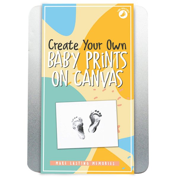 Gift Republic: Baby Prints on Canvas Gift Box