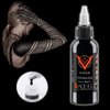 BAODELI 1 Bottle 4 OZ Tattoo Ink Super Black Ink Pigment Set Kits Body Arts 120 ml Black Professional Beauty Permanent Makes Up Paints (120ML)