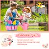 Kids Gardening Tools Set, Kids Gardening Plant and Paint Arts Crafts Set Gifts for Kids Aged 5-12, Wooden Garden Tools with Apron, Watering Can, Gloves & Painting Accessories, Easter Gifts for Girls