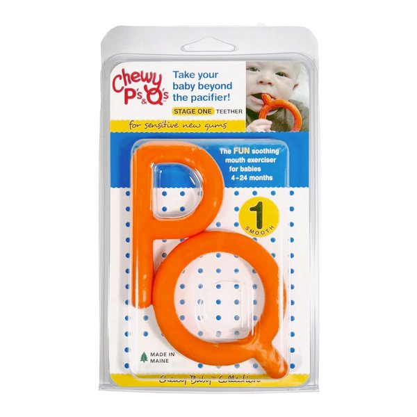 Chewy Tubes Chewy Tubes Ps and Qs in Orange