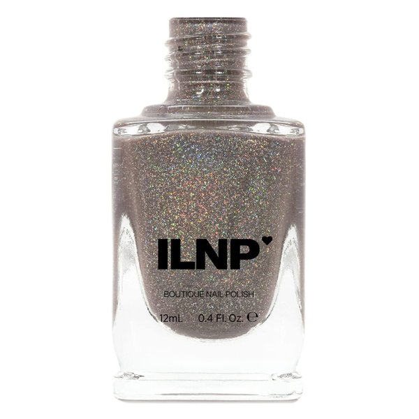 ILNP Central Station - Neutral Brown Holographic Sheer Jelly Nail Polish