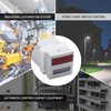 APIELE Timer Relay Digital Display 0.1S-99H Delay Time Relay 8 Pin Socket with Base DIN Rail Mount YJ48S-S 12V DC