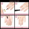 6 Pieces Pumice Stone Nail File Stone Sanding Nail File Stone Cuticle Remover Stick Double-Headed Polishing Pen for Household Beauty Salon Fingernail Toenail Peeling Dead Skin Repairing